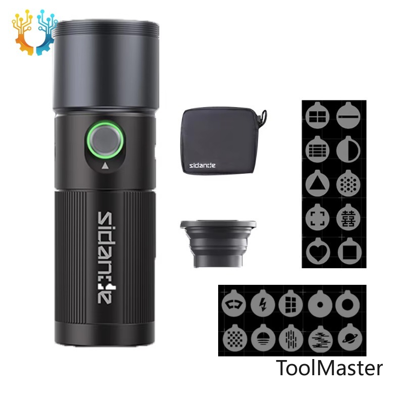 Photography And Videography Lighting - 【2026】SIDANDE Videography 10W Flashlight Zoomable Photography