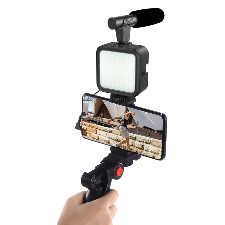 Photography Lighting Kit - Smartphone Vlogging Kit Video Recording Equipment
