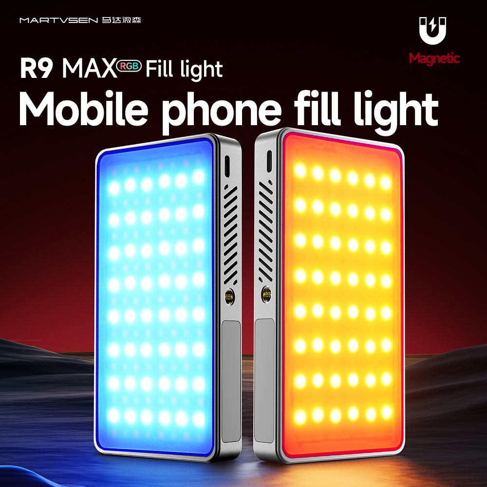 Photography Lighting Product - Mini Rechargeable R9PRO full-color RGB Camera