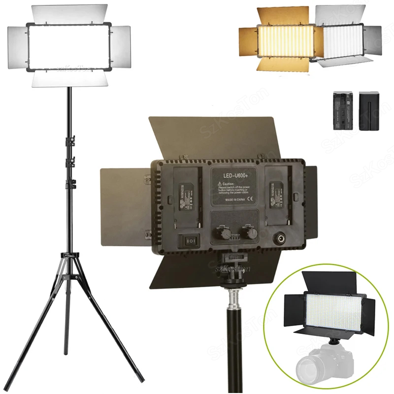 Photography Lighting Set - U800 U600 LED Photo Studio Video