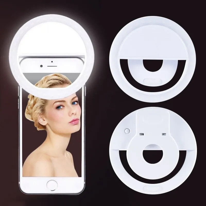 USB Rechargeable LED Selfie Ri - Photography Lighting Product review and price
