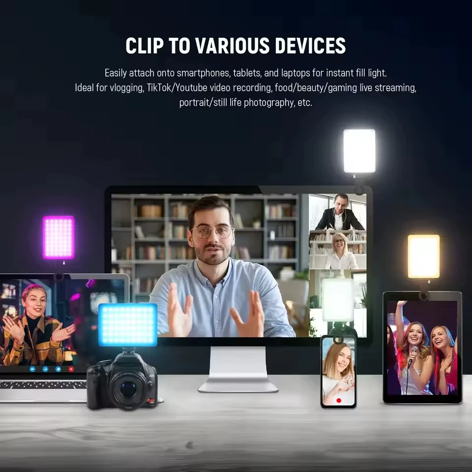 Mini RGB LED Fill Light Portab - Photography Lighting Product review and price