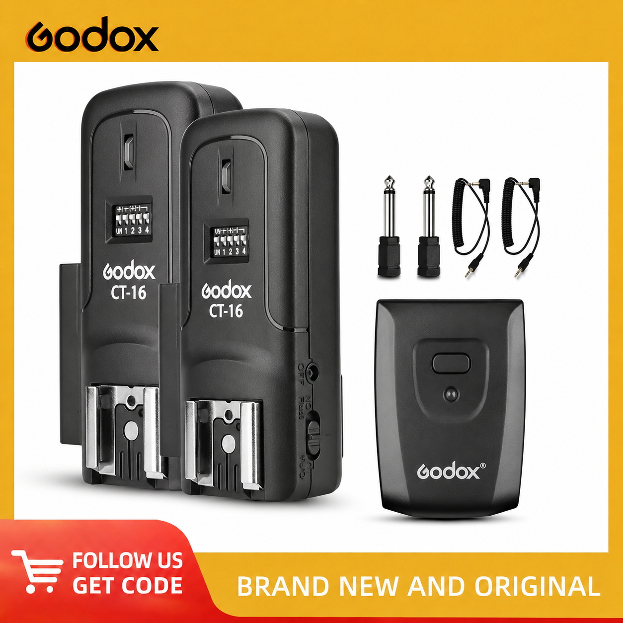 Godox CT-16 Wireless Flash Tri - Trigger Receiver Set review and price
