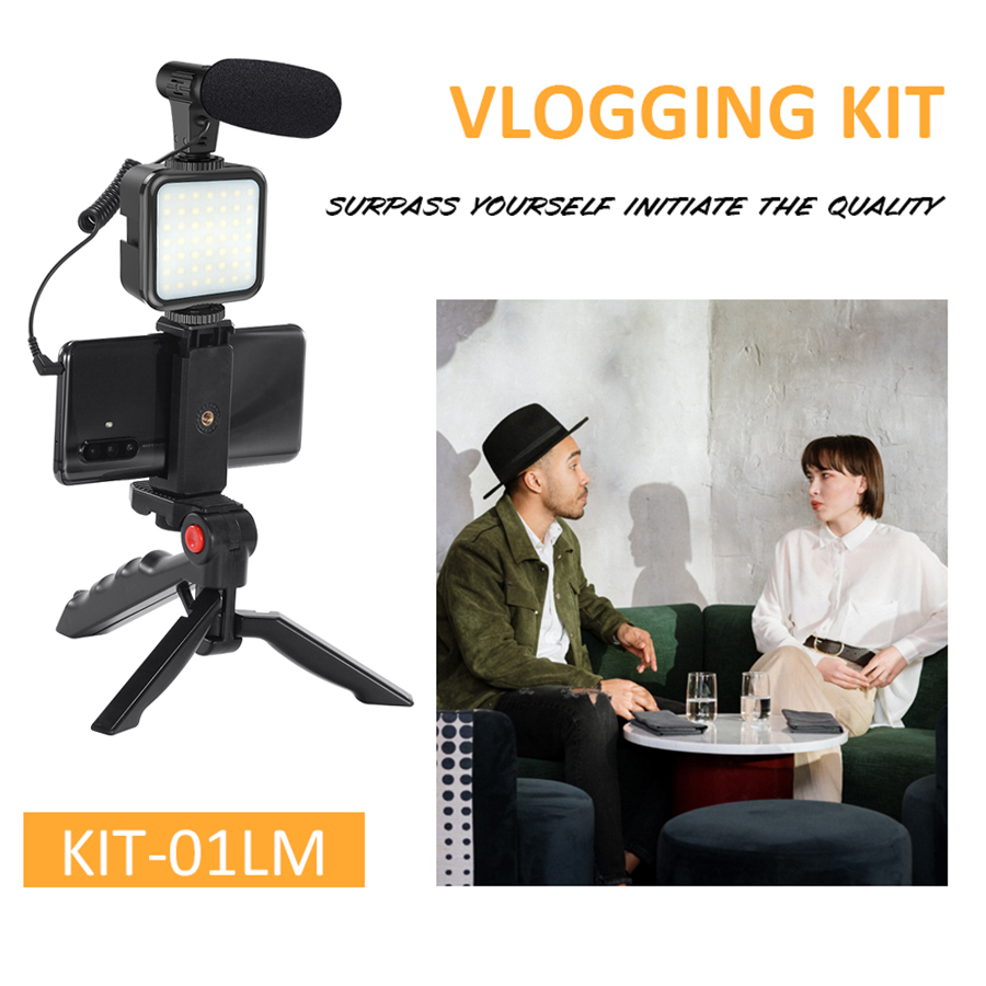 Smartphone Vlogging Kit Video  - Photography Lighting Kit review and price
