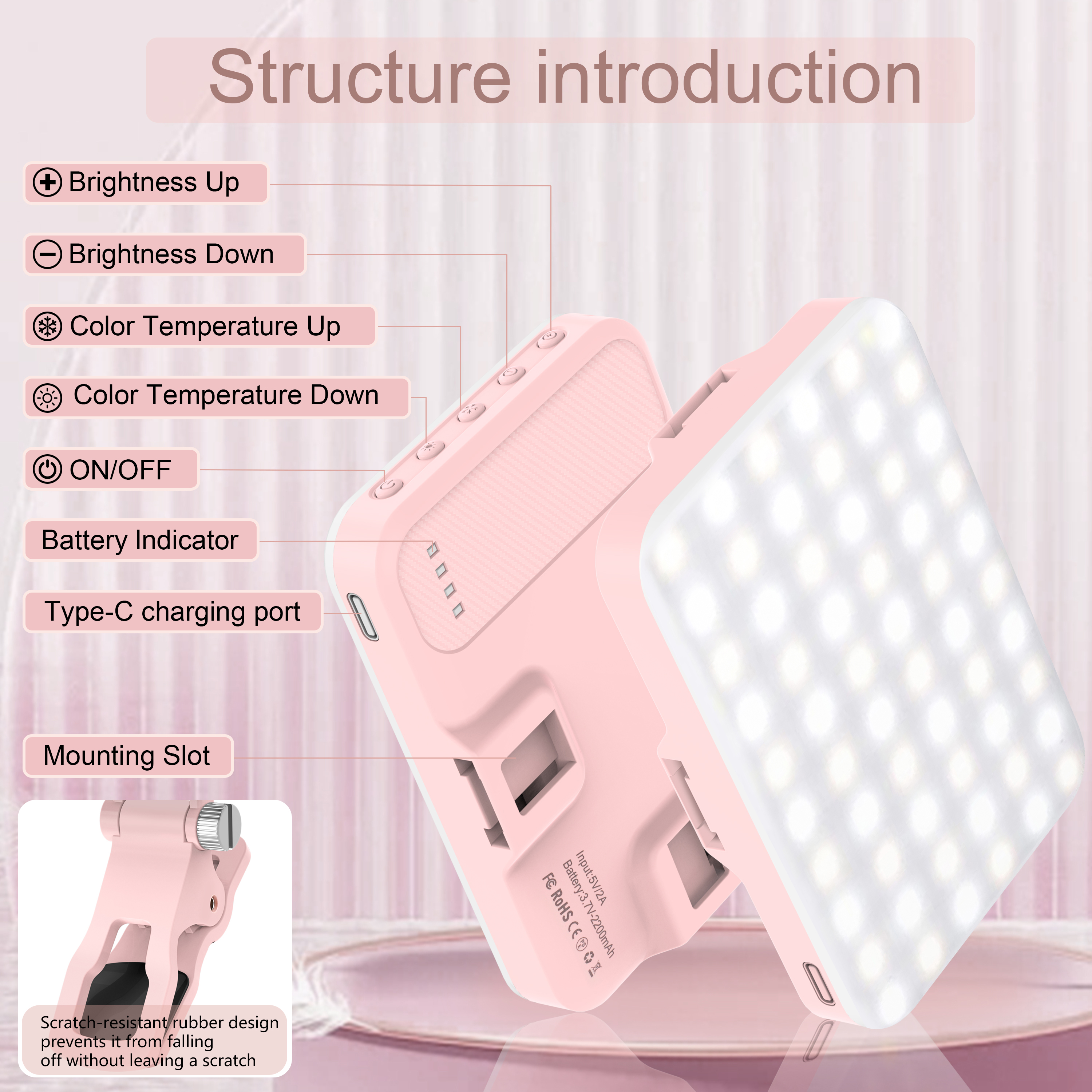 LED Selfie Light 60 High Power - Photography Lighting Product review and price