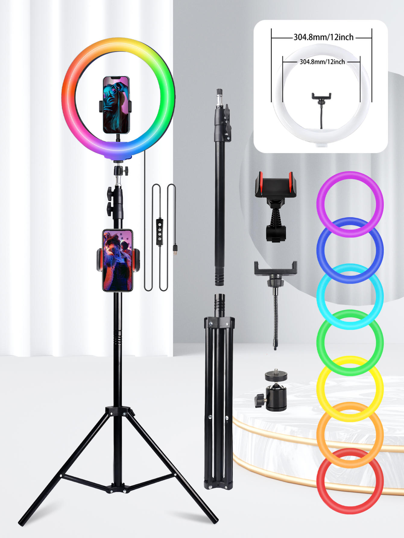 A 10 Inch Professional Selfie  - Photography Lighting Description review and price