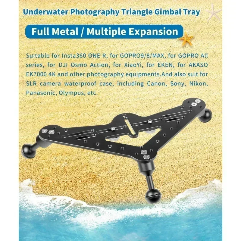 Diving Tray Rig Video Triangul - Photography Lighting Rig review and price
