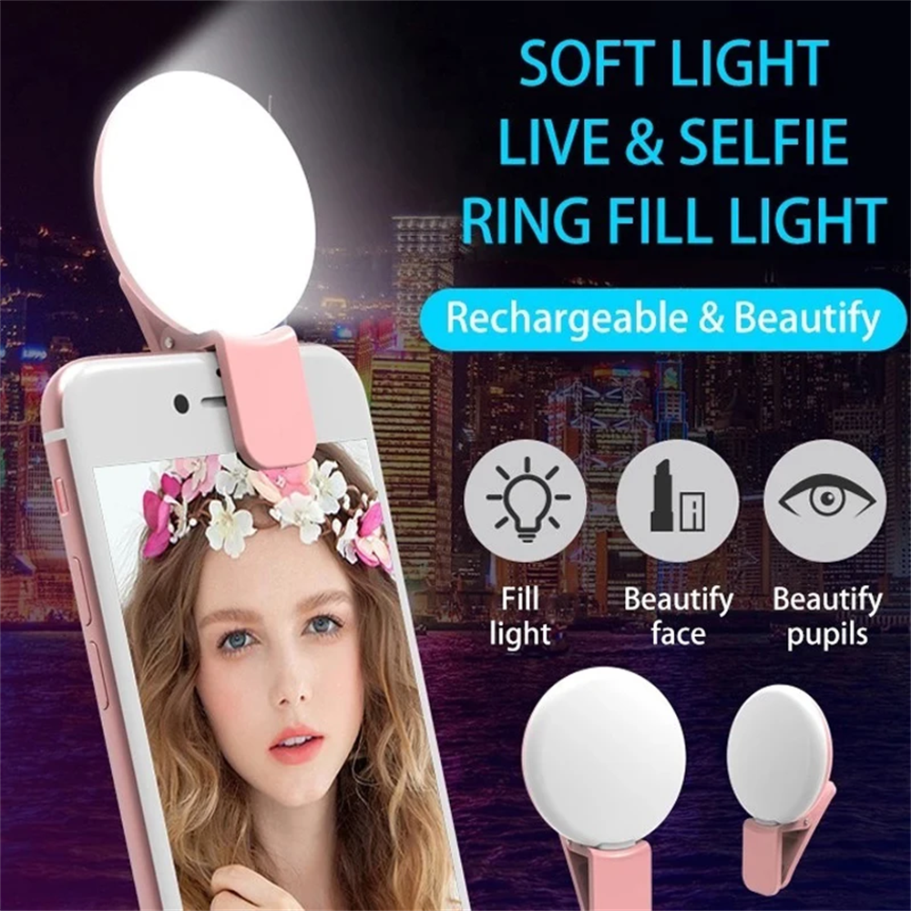 Portable Ring Light Clip Porta - Photography Lighting Description review and price