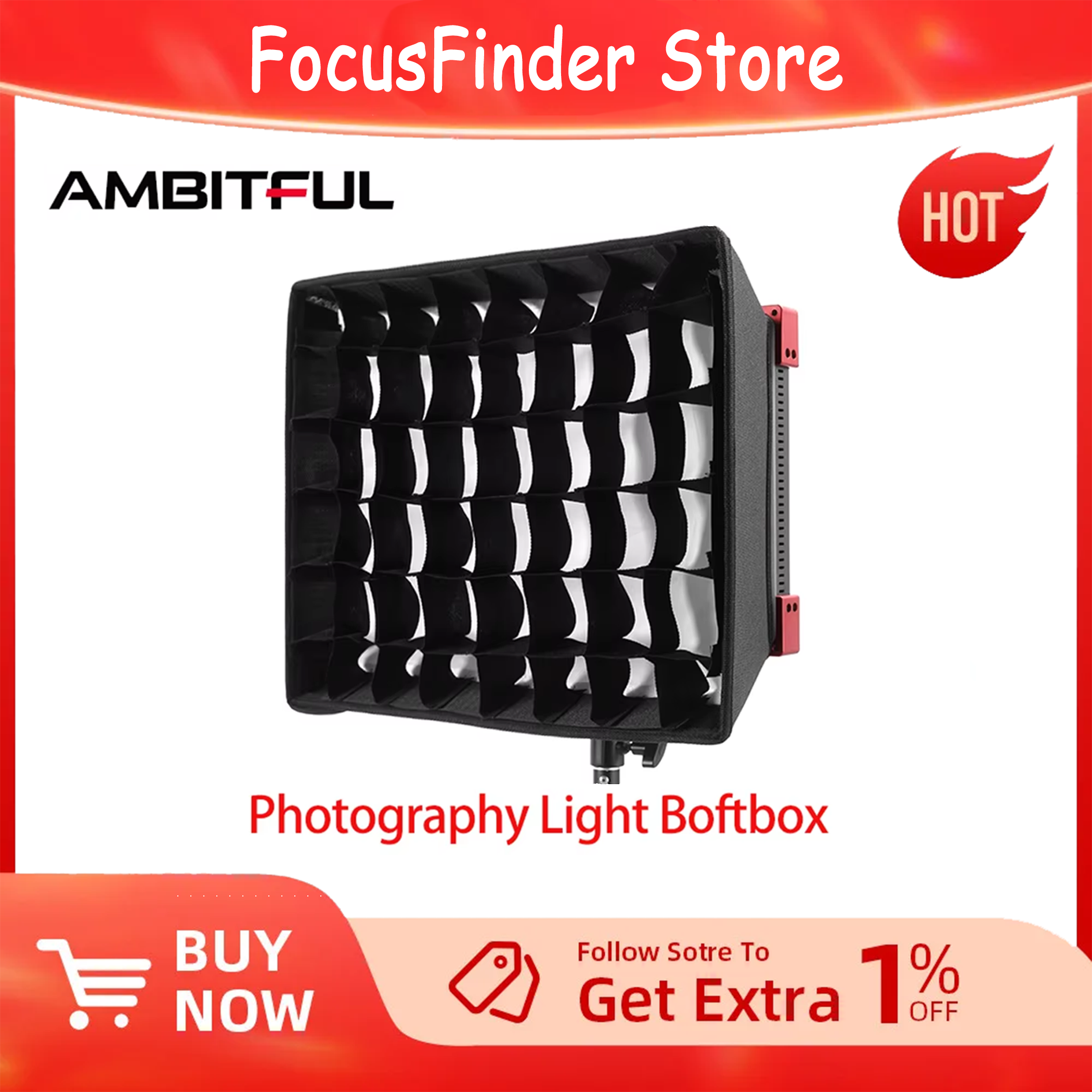 AMBITFUL LEDP60C Dedicated Sof - Photography Lighting Grid review and price