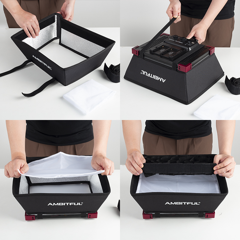 AMBITFUL LEDP60C Dedicated Sof - Photography Lighting Grid review and price