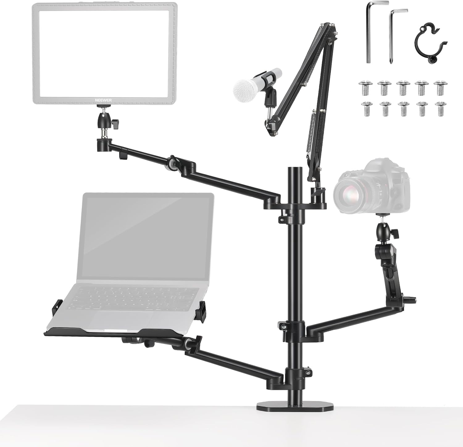 Overhead Camera Stand Desk Mou - Photography Lighting Rig review and price