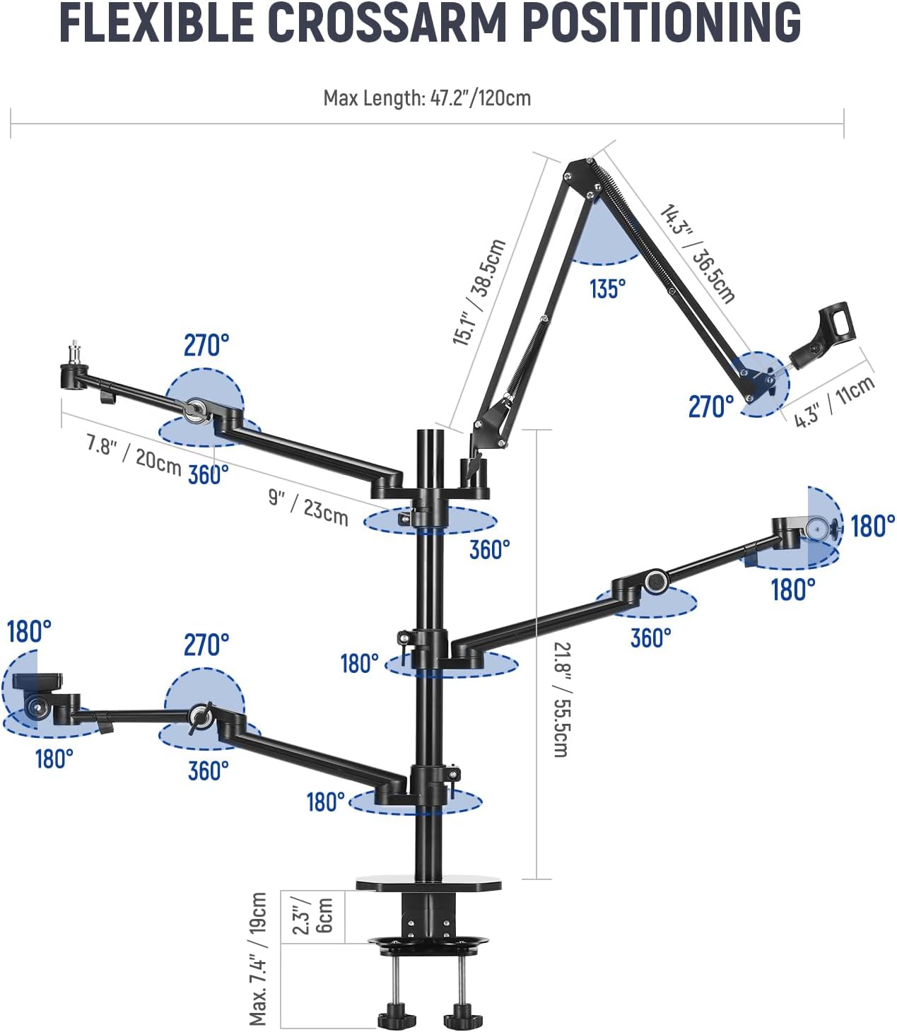 Overhead Camera Stand Desk Mou - Photography Lighting Rig review and price