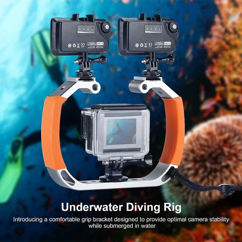 Selens Diving Rig Handheld Vid - Photography Lighting Rig review and price
