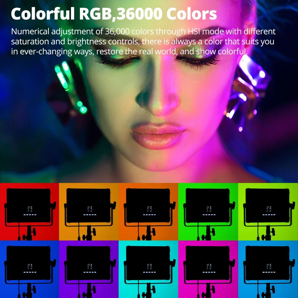 AMBITUFL P35R 30W RGB LED Vide - Photography Lighting Kit review and price