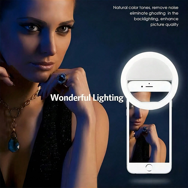 LED Selfie Ring Light Novelty  - Photography Lighting Description review and price