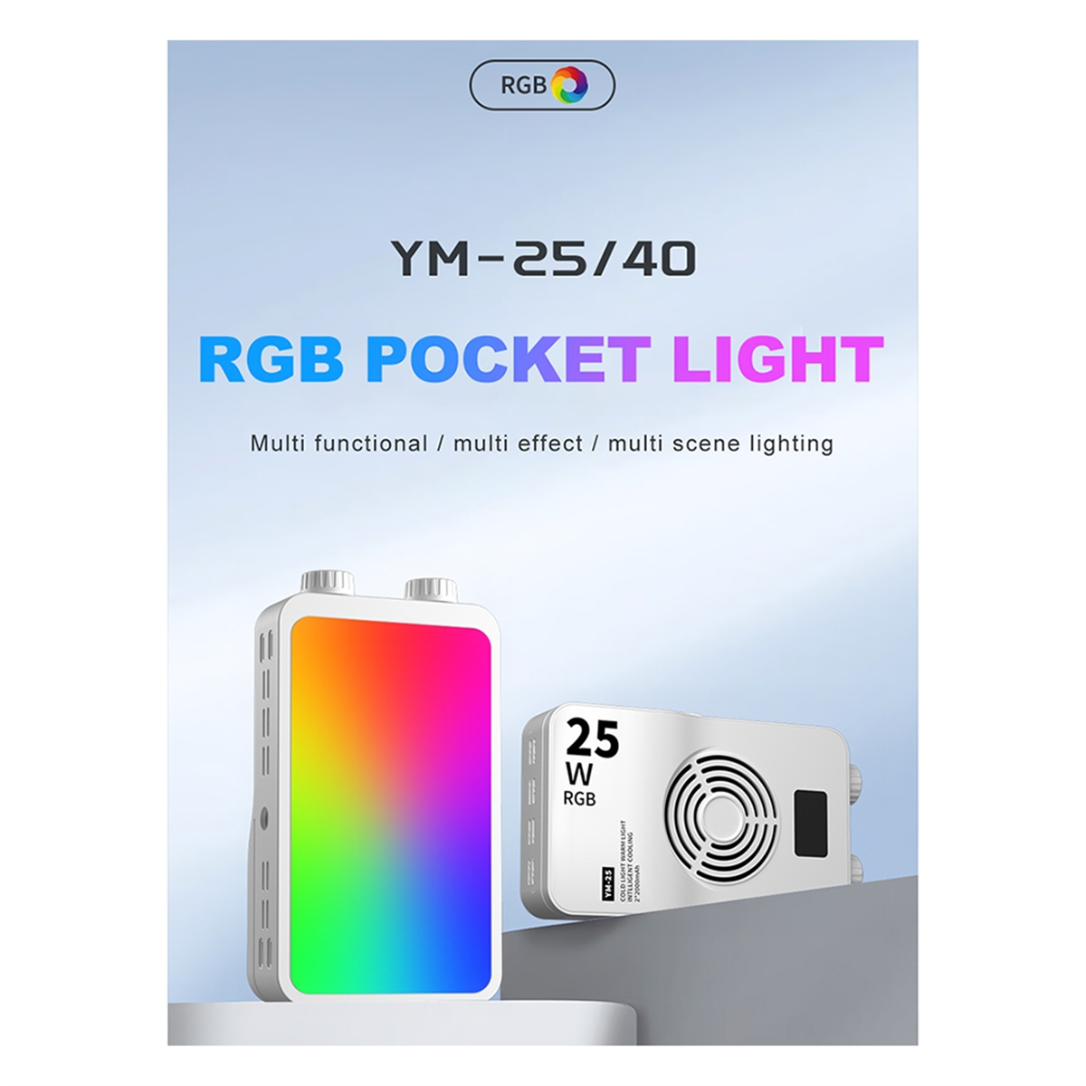 ABPS 25W RGB Full-Color Fill L - Lighting In Photography review and price