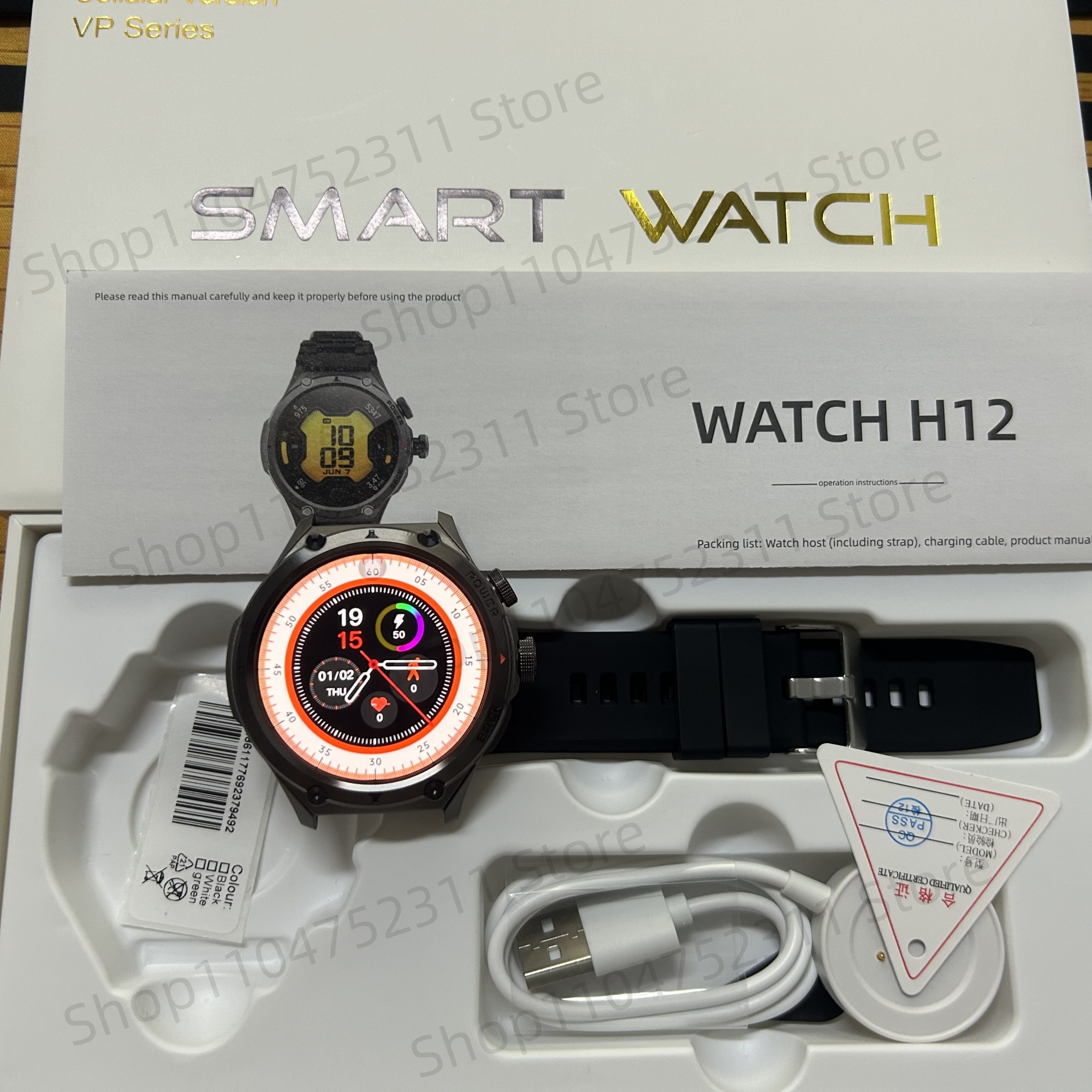 H12 Smartwatch 4G LTE Smart Wa - Photography Lighting Gels review and price