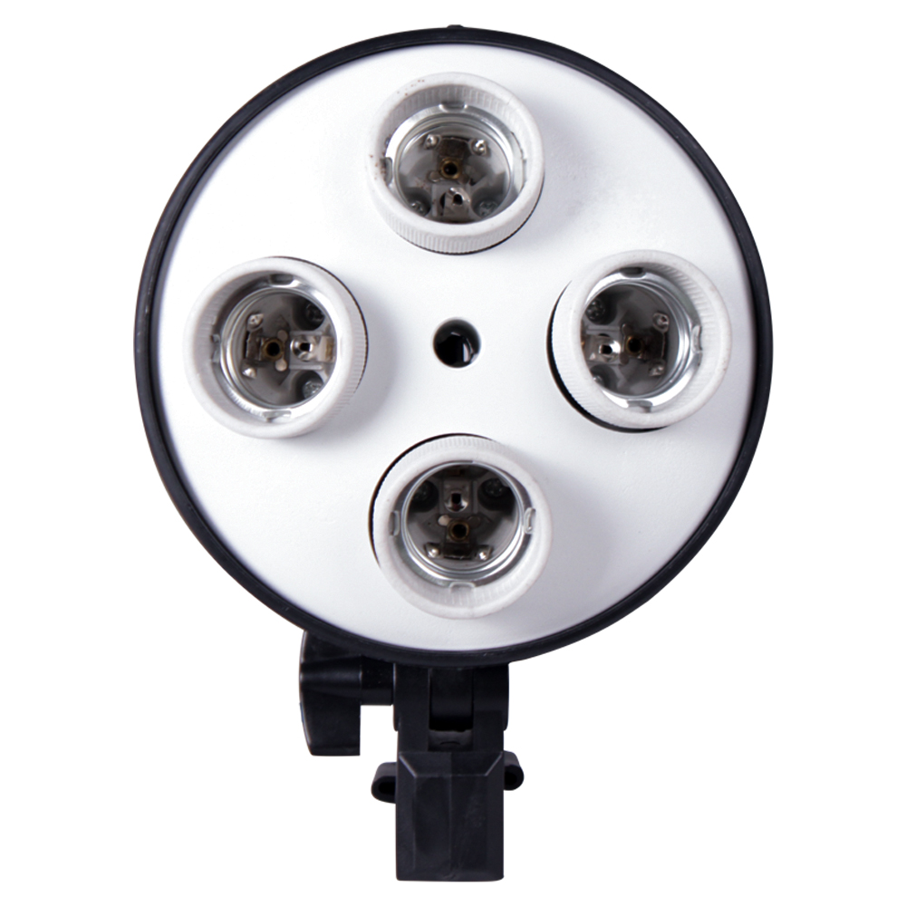 E27 Base Four Lamp Holder  Lig - Photography Lighting Kit review and price