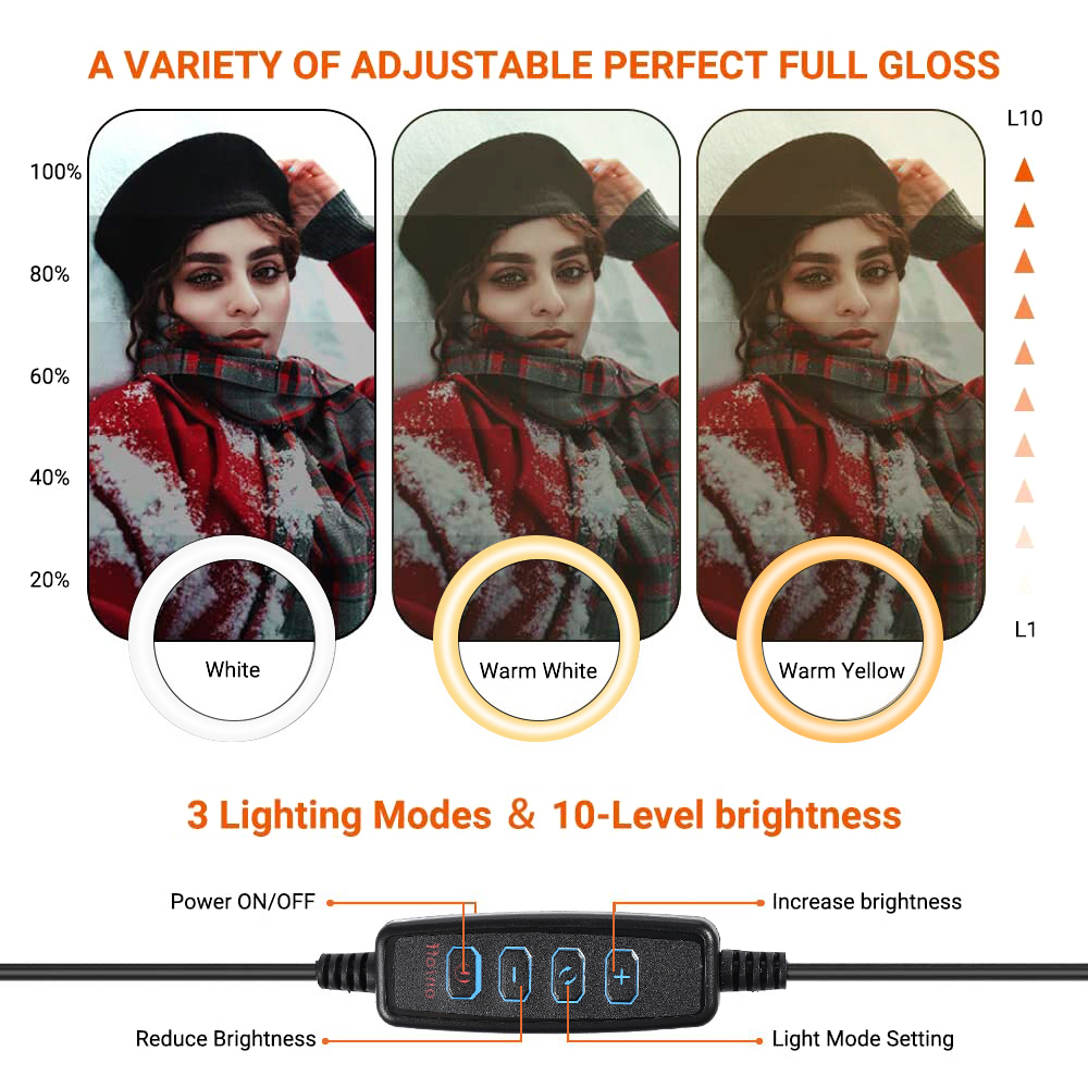 26cm 10 inch Led Ring Selfie L - Photography Lighting Product review and price