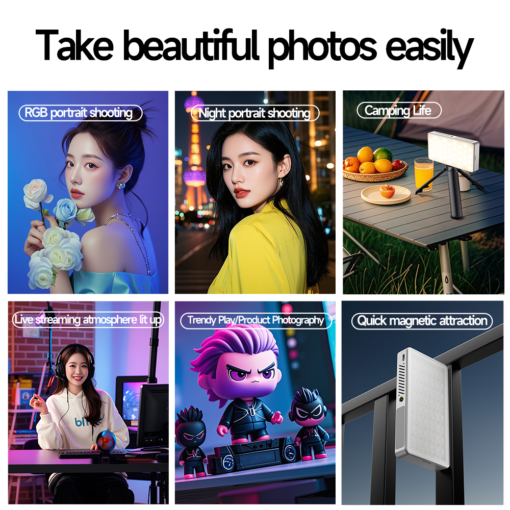 Mini Rechargeable R9PRO full-c - Photography Lighting Product review and price