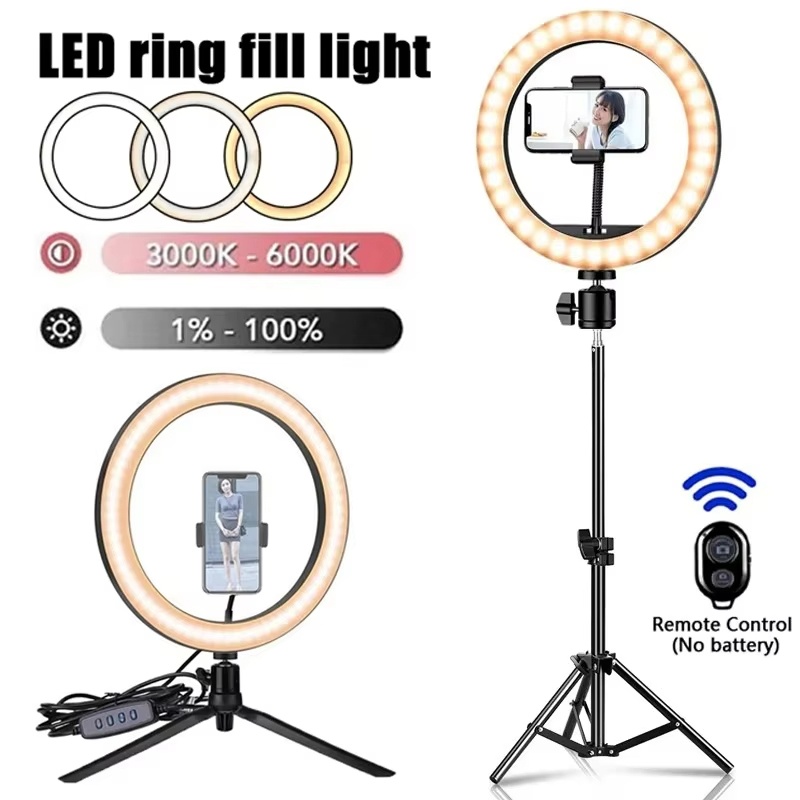 LED Selfie Ring Lighting Photo - Photography Lighting Set review and price