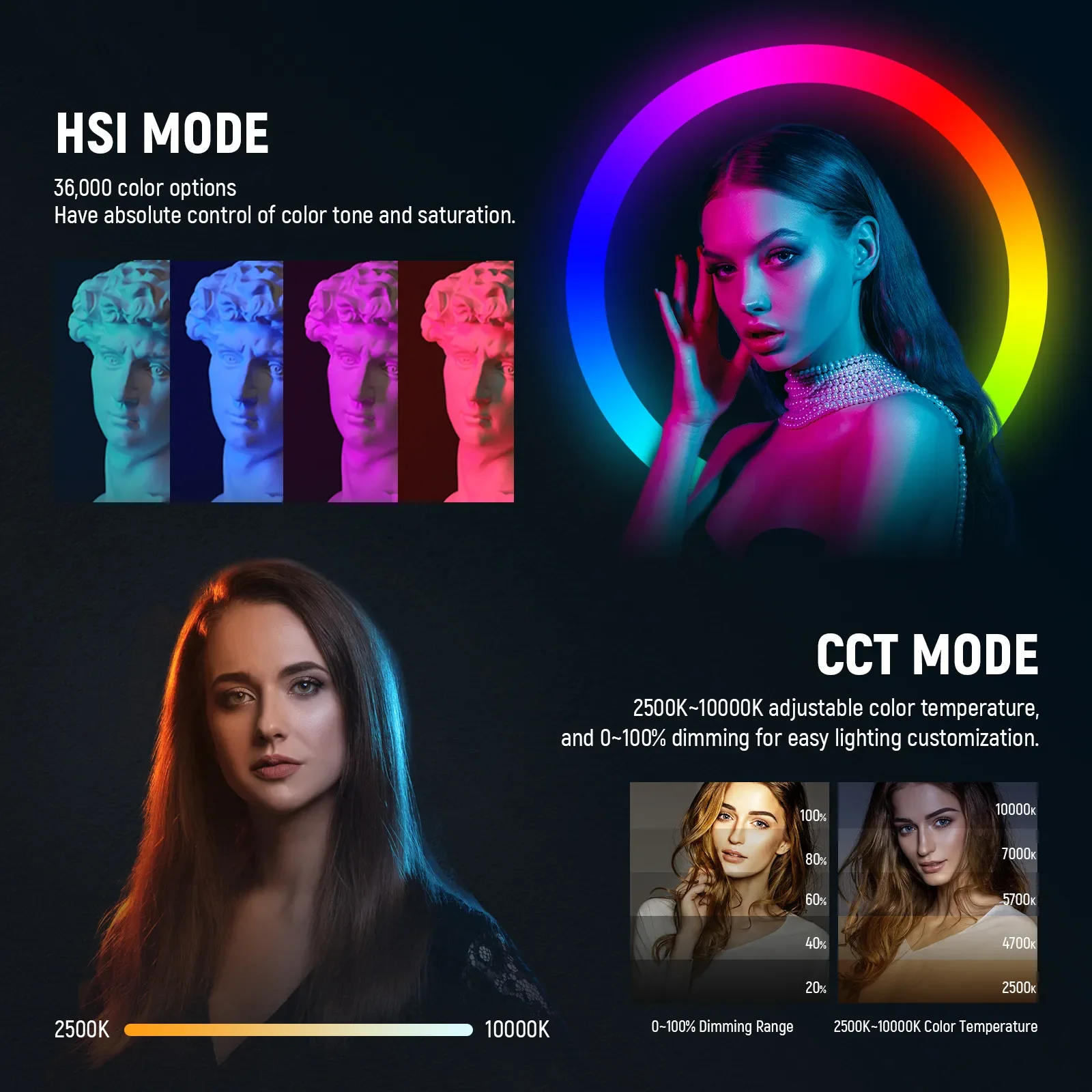 NEEWER RGB-A111 II Smartphone  - Photography Lighting Rig review and price