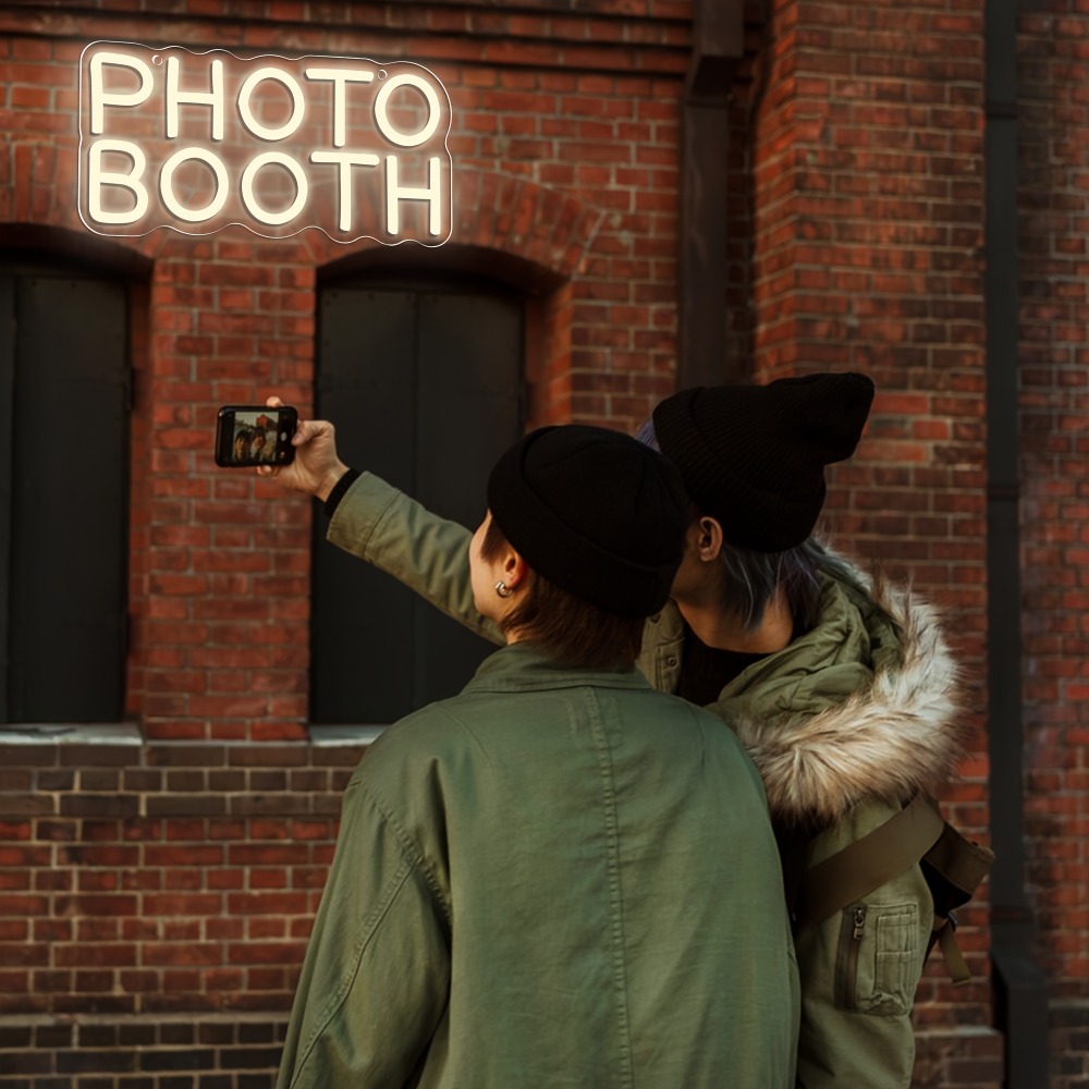 Photo Booth Neon Sign, Photo S - Photography Lighting Wedding Reception review and price