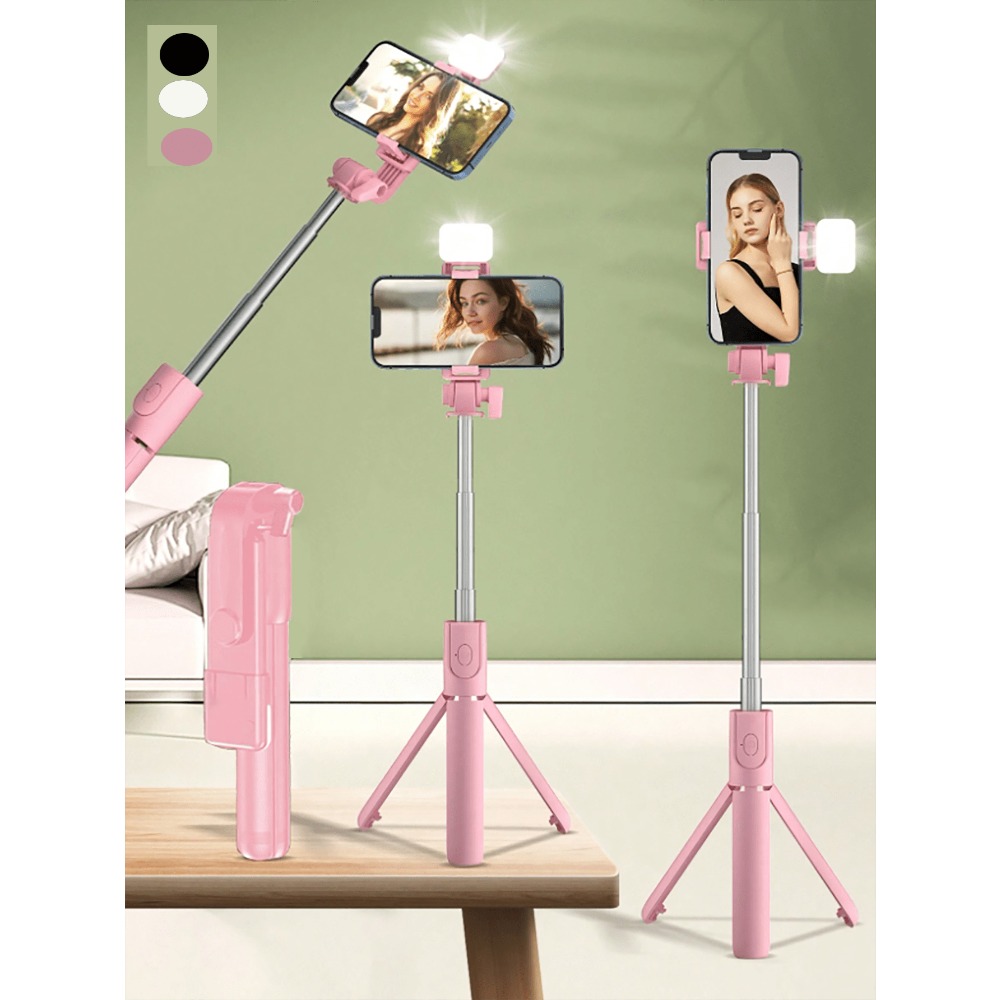 1pc Portable Selfie Stick With - Lighting In Photography review and price