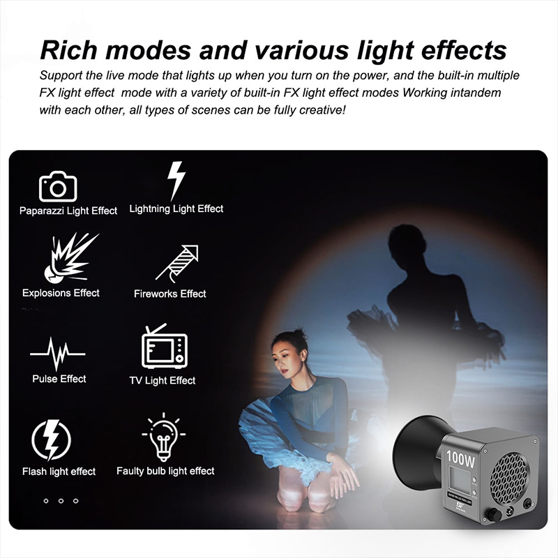 100W Bi-Color LED Aperture Vid - Photography And Videography Lighting review and price