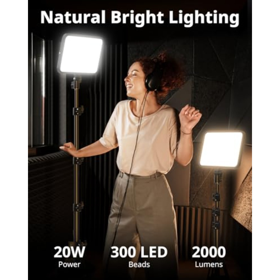 2 Pack LED Video Light Kit, Ph - Photography Lighting Kit review and price