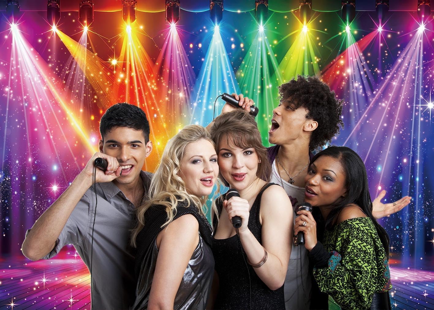 Disco Backdrop 7x5FT Colorful  - Lighting In Photography review and price