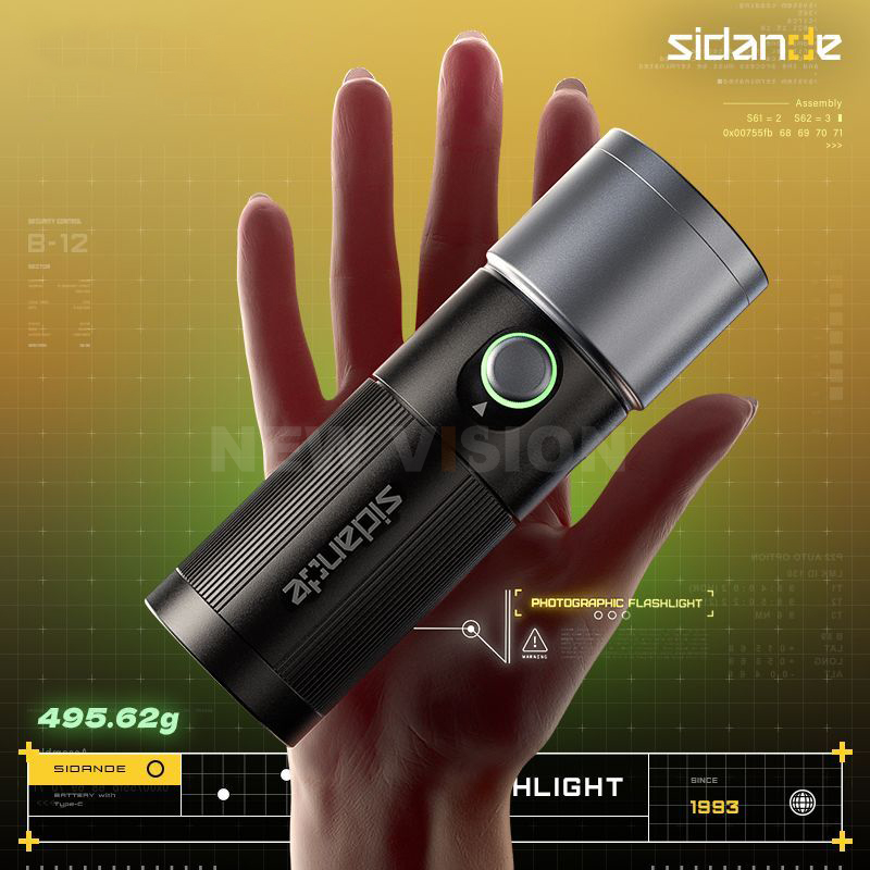 SIDANDE Videography Flashlight - Photography And Videography Lighting review and price