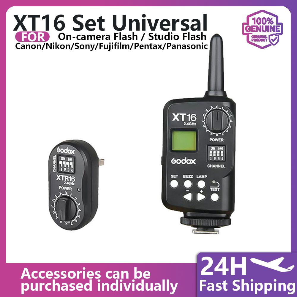 XT-16 Flash Trigger Set XTR16  - Trigger Receiver Set review and price
