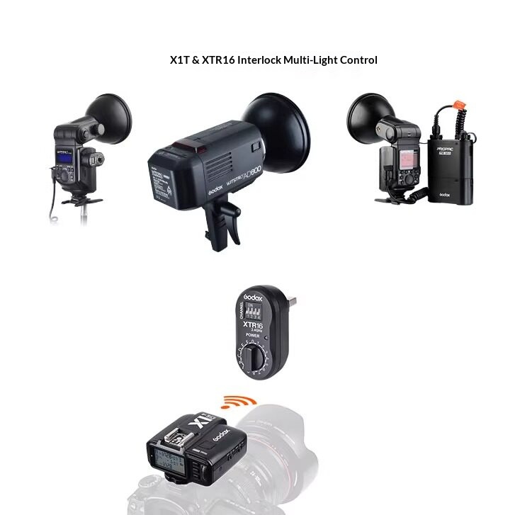 XT-16 Flash Trigger Set XTR16  - Trigger Receiver Set review and price