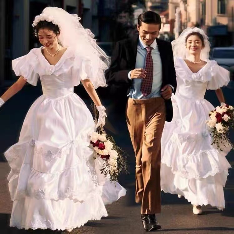 Retro Studio Theme Wedding Dre - Photography Lighting Style review and price