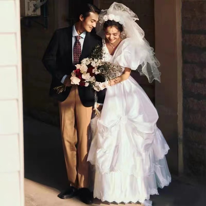 Retro Studio Theme Wedding Dre - Photography Lighting Style review and price